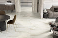 12x24 Calacatta Grigio Polished Porcelain Tile with soft grey veining – TF Renovations Mississauga