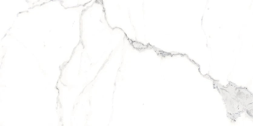 12x24 Calacatta Grigio Polished Tiles ready for fast GTA delivery from TF Renovations warehouse