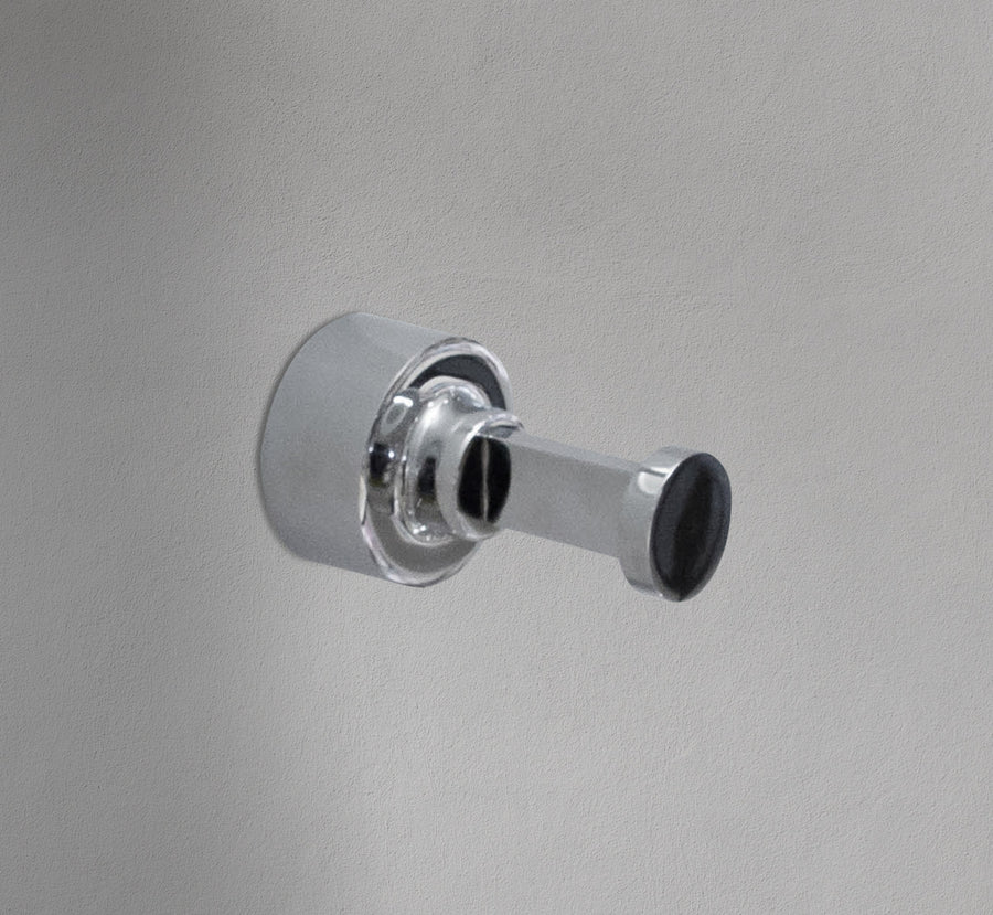 Round Chrome Robe Hook