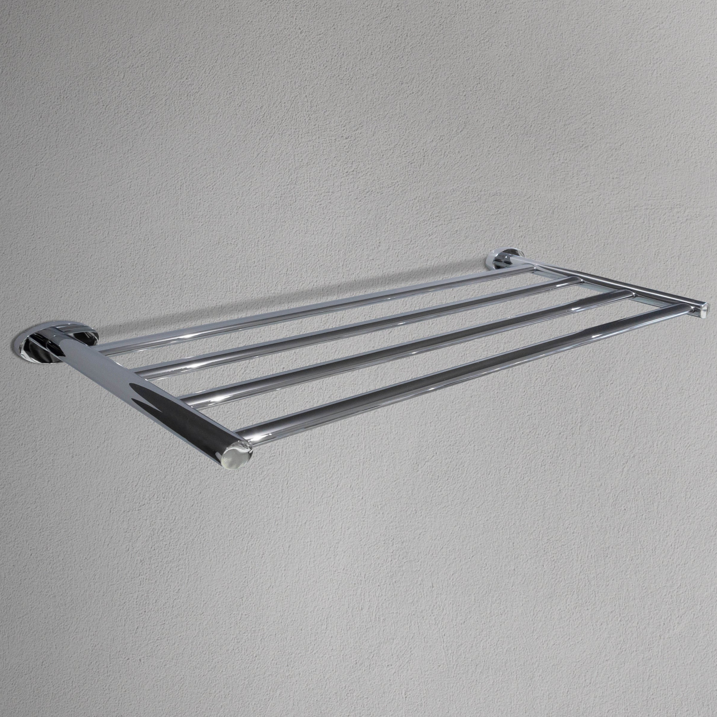 Oval Chrome Towel Rack