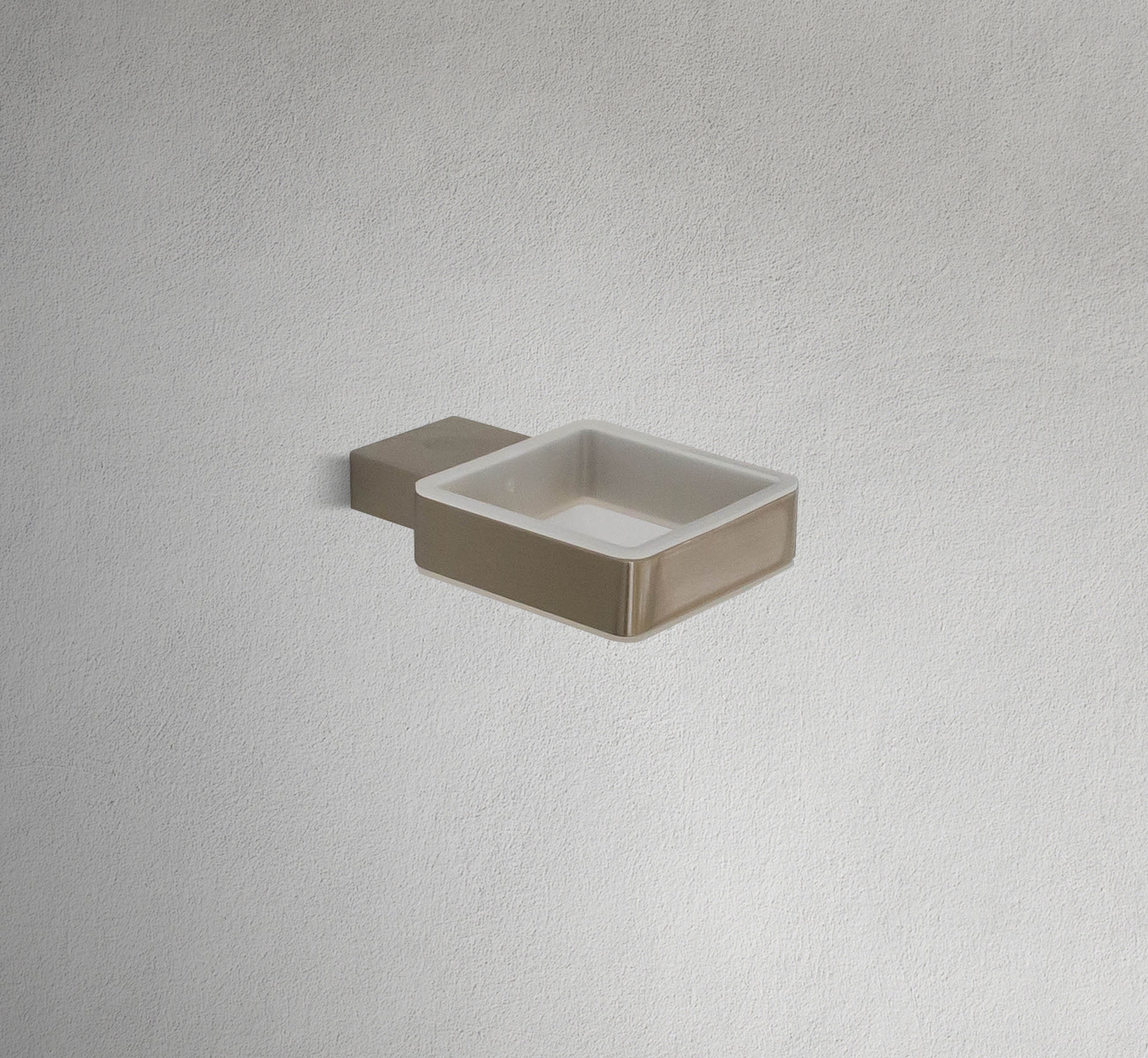 Square Glass Cup Holder