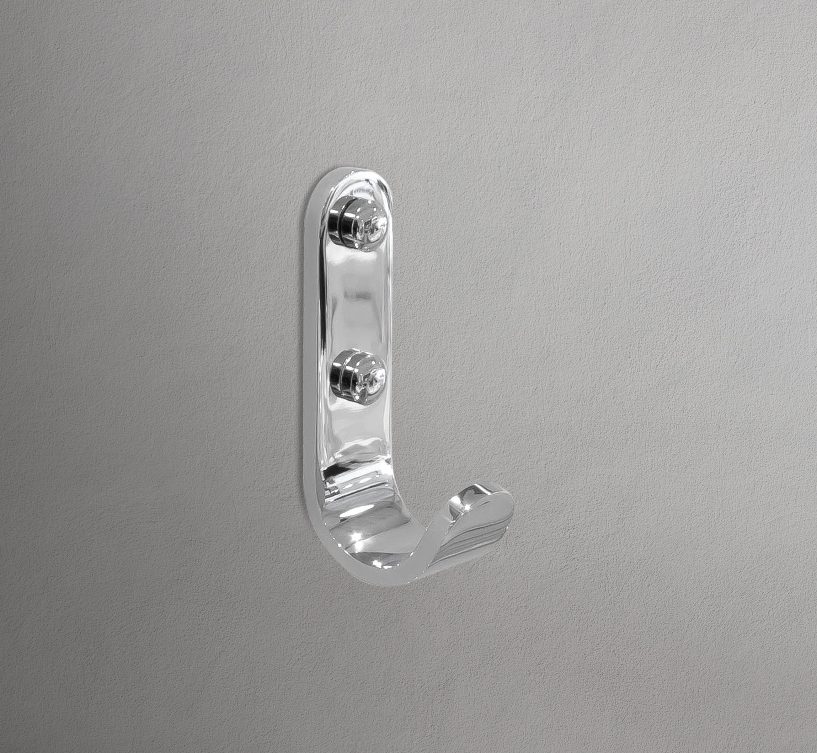 Rounded Chrome Robe Hook