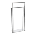 Chrome Standing Towel Rack