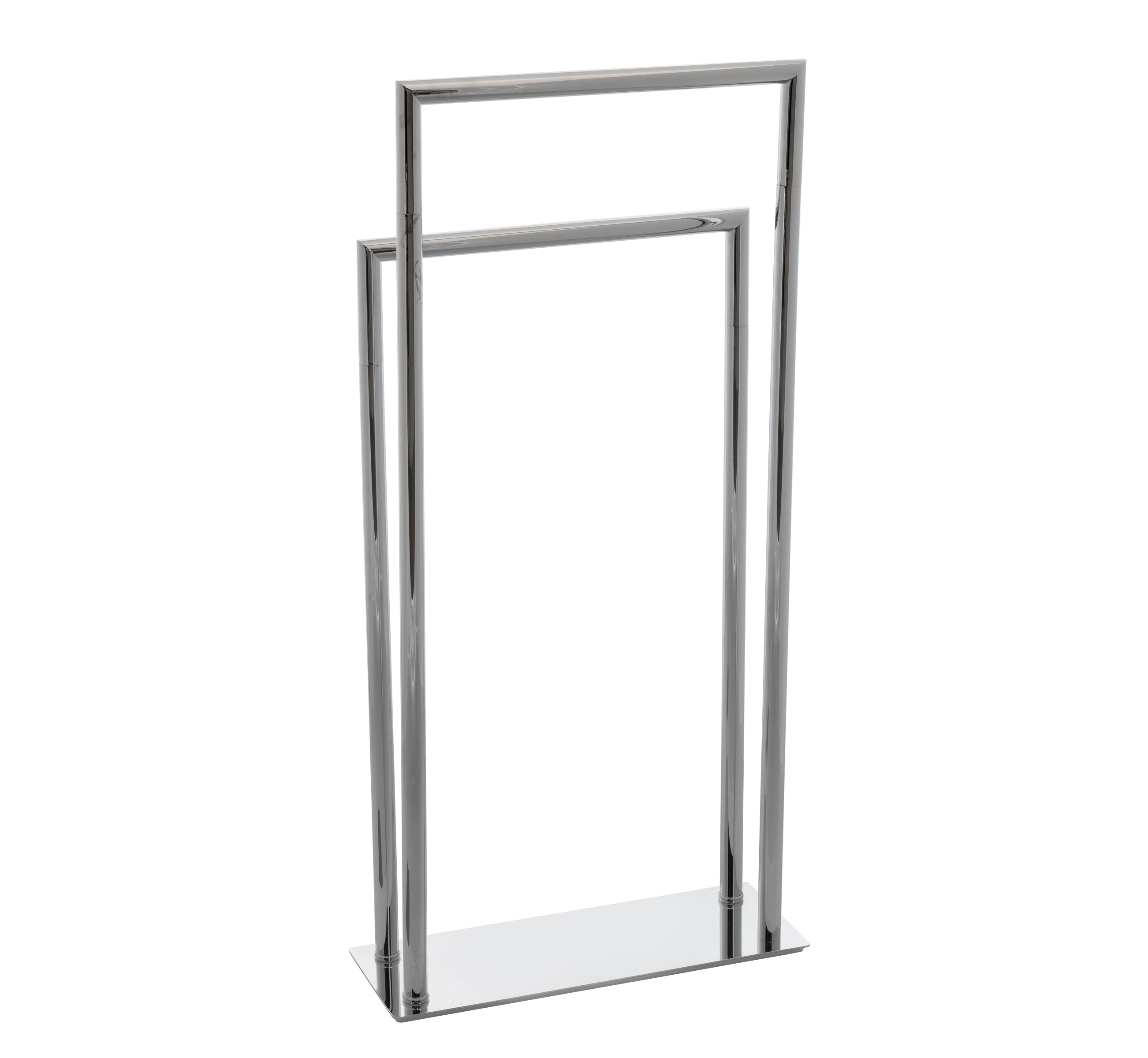 Chrome Standing Towel Rack