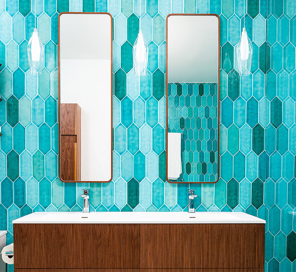 15" Tall Rounded Edge Mirror