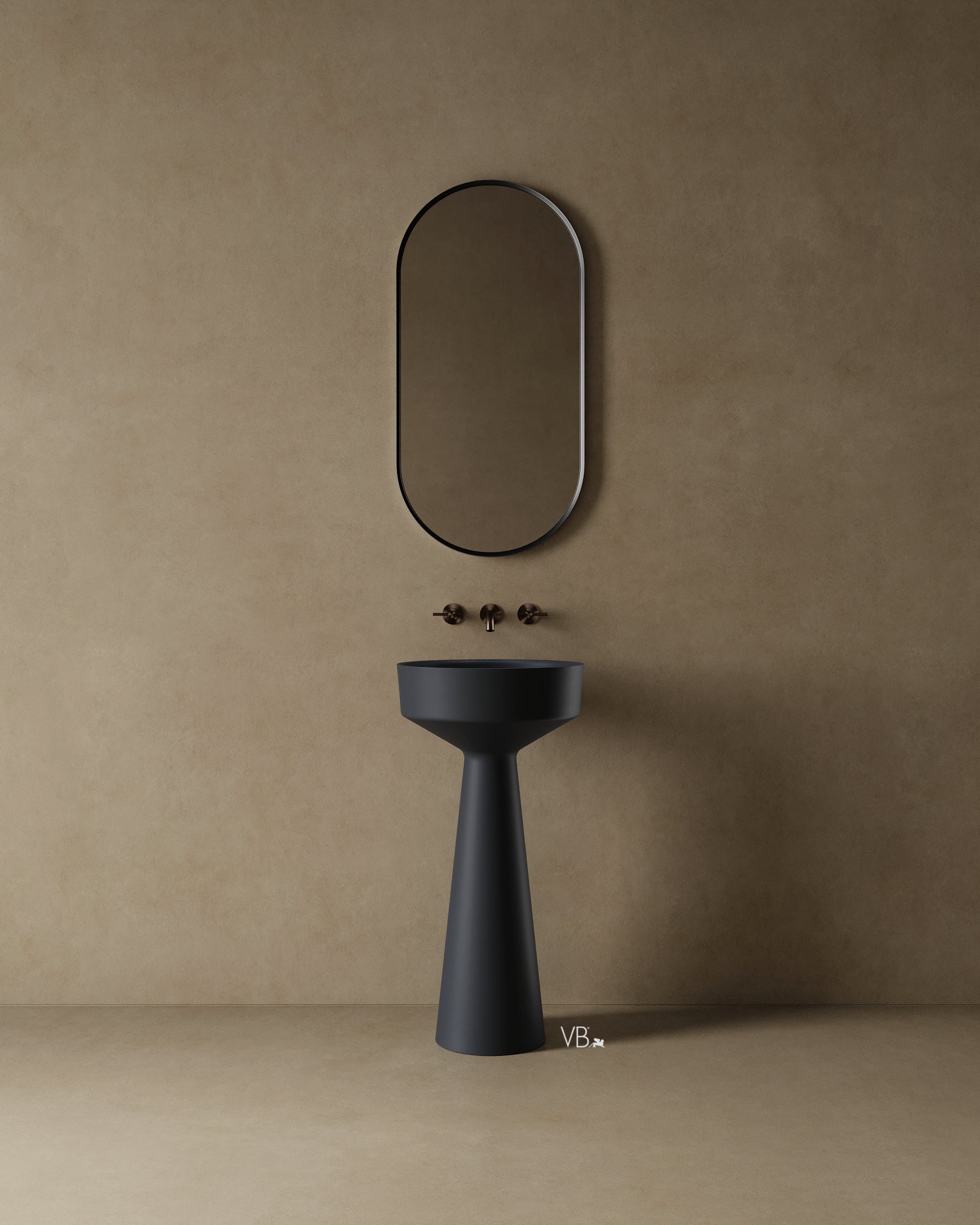16" Freestanding I-Stone Basin