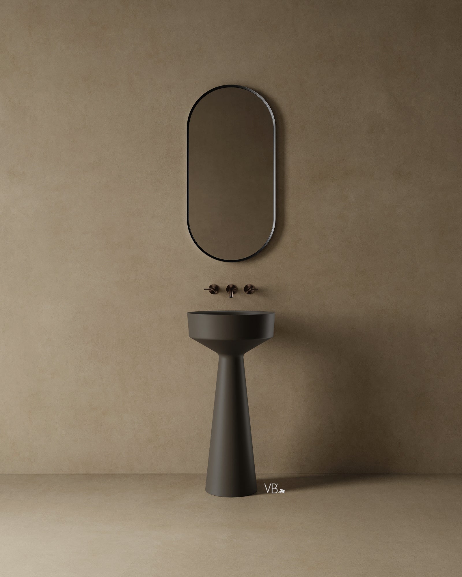 16" Freestanding I-Stone Basin