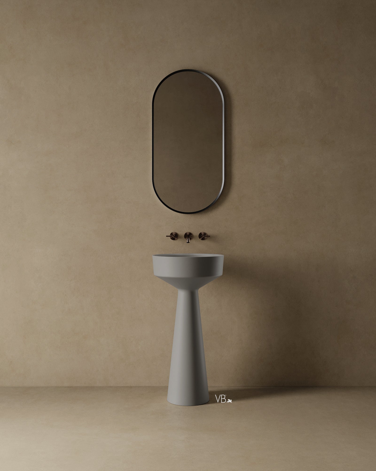 16" Freestanding I-Stone Basin