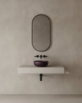 16" Round Bathroom Vessel Sink
