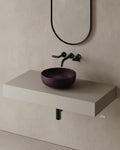 16" Round Bathroom Vessel Sink