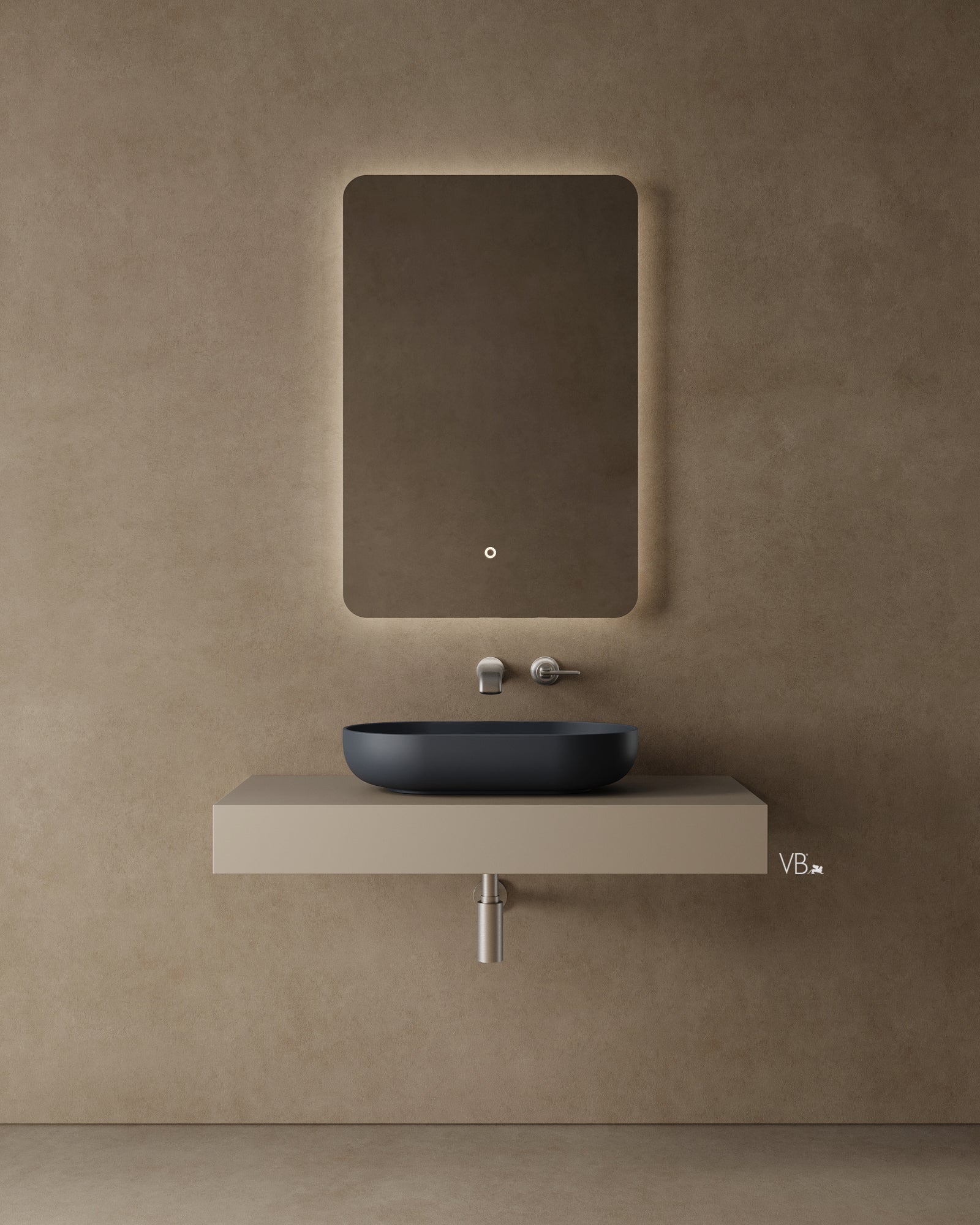 23" Oval Bathroom Vessel Sink