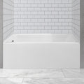 60" Acrylic Surface Alcove Bathtub