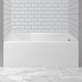 60" Acrylic Surface Alcove Bathtub