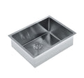 32" Square Stainless Steel Single Bowl Sink with bottom grid