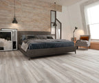 7.7x60 Flash Oak Laminate Flooring plank with bold natural oak embossed texture – TF Renovations Mississauga