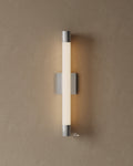 24" Frosted Cylinder LED Wall Sconce
