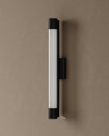 24" Frosted Cylinder LED Wall Sconce