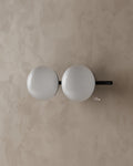 18" Modern Double Globe Wall Sconce