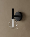 10" Cylindrical Glass Wall Sconce