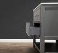 24" Single Sink Bathroom Vanity Without Countertop & Sink