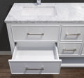 60" Open Bottom Transitional Vanity Without Countertop