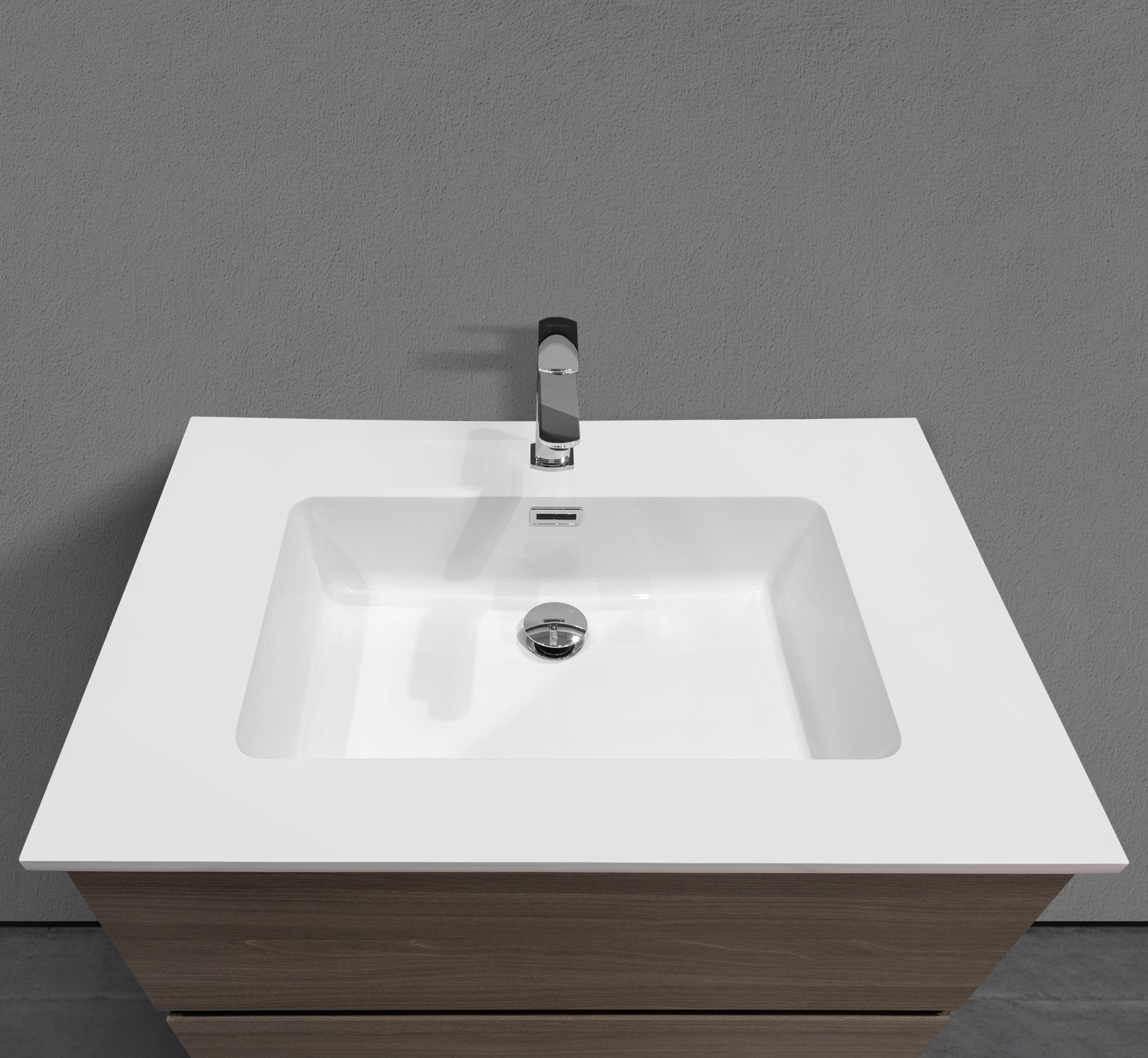 31" Freestanding Modern Vanity with Textured Countertop