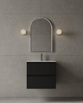 24" Wall-Mounted MDF Vanity with I-Stone Countertop