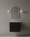 24" Wall-Mounted MDF Vanity with I-Stone Countertop