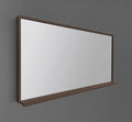54" Framed Mirror with Shelf