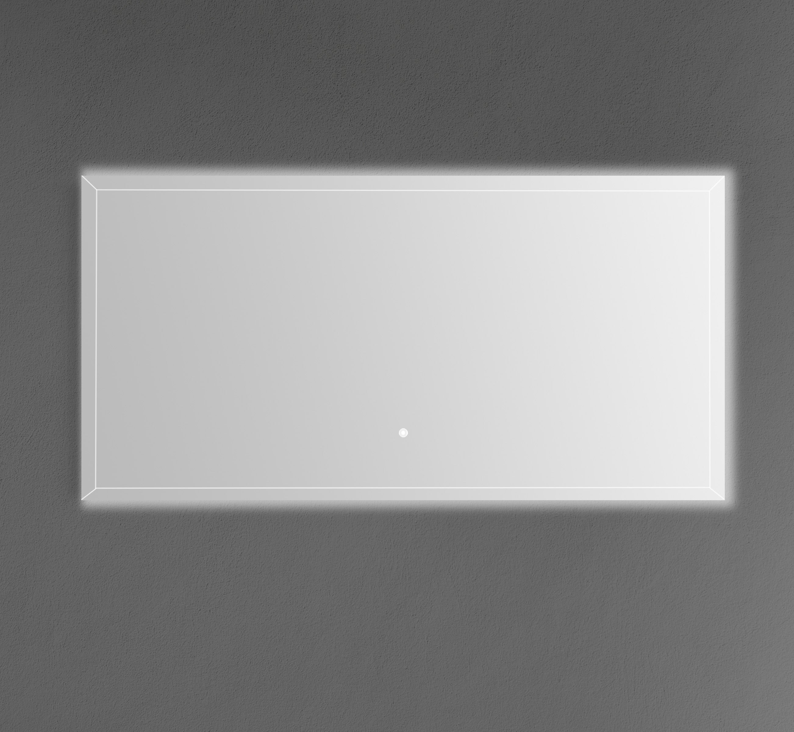 60" x 30" Beveled LED Mirror