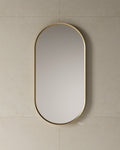 20" Oval Framed Mirror