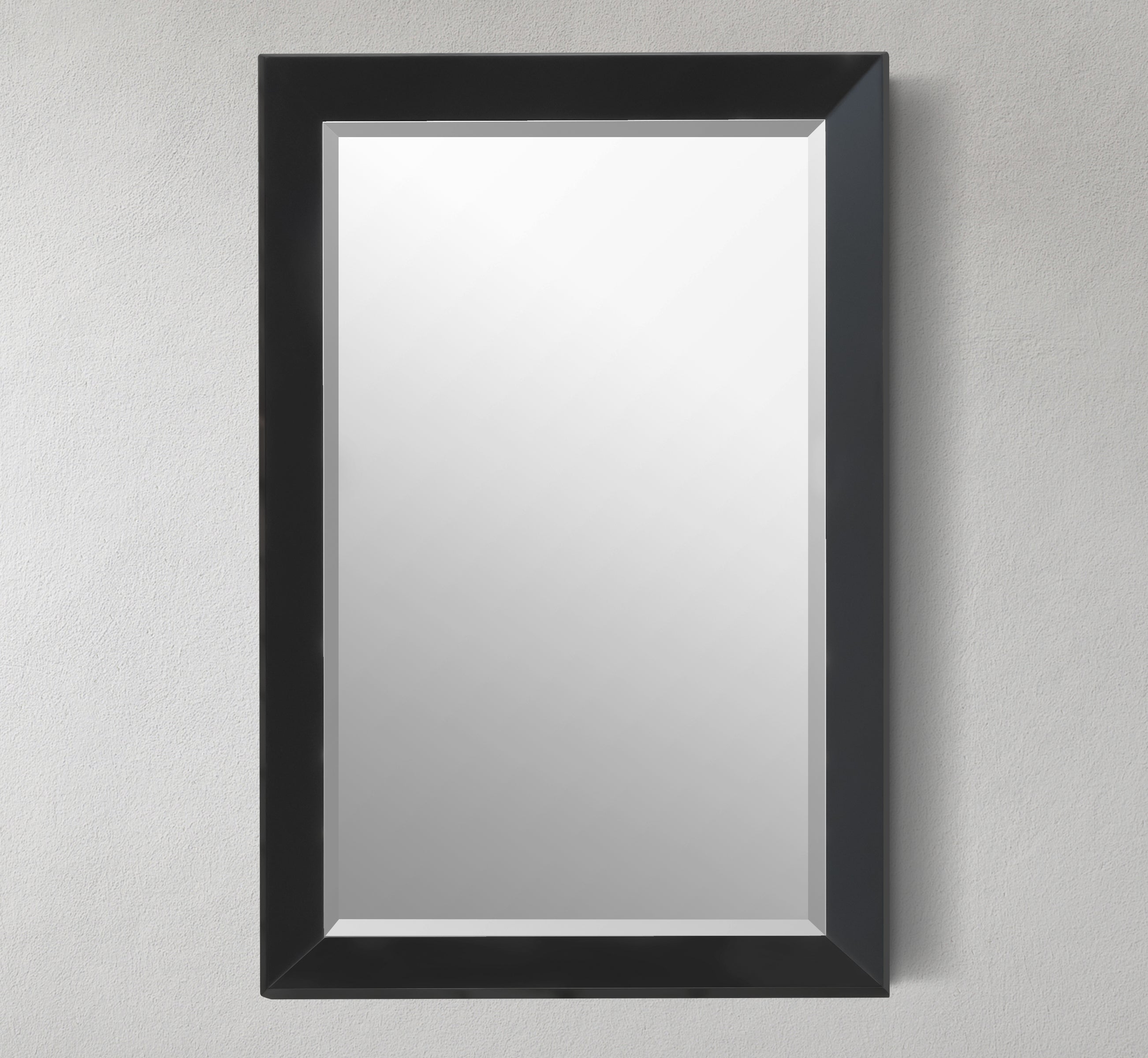 24" Painted Bevelled Framed Mirror