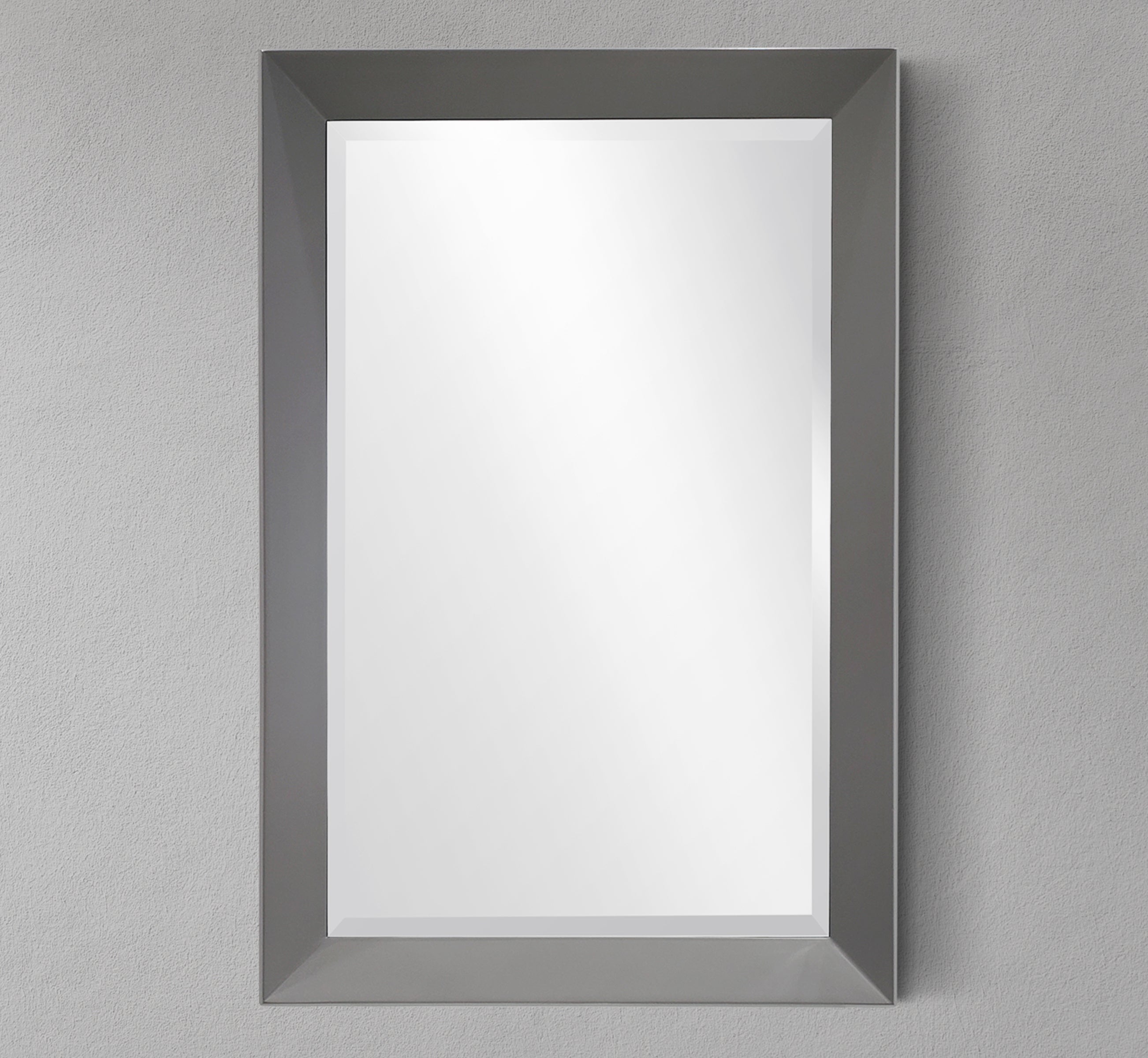 24" Painted Bevelled Framed Mirror