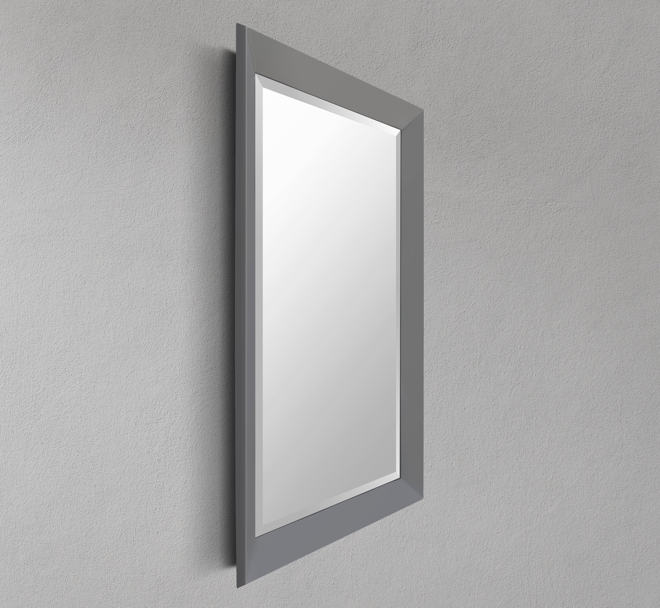24" Painted Bevelled Framed Mirror