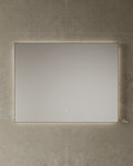 47" Black Framed LED Mirror