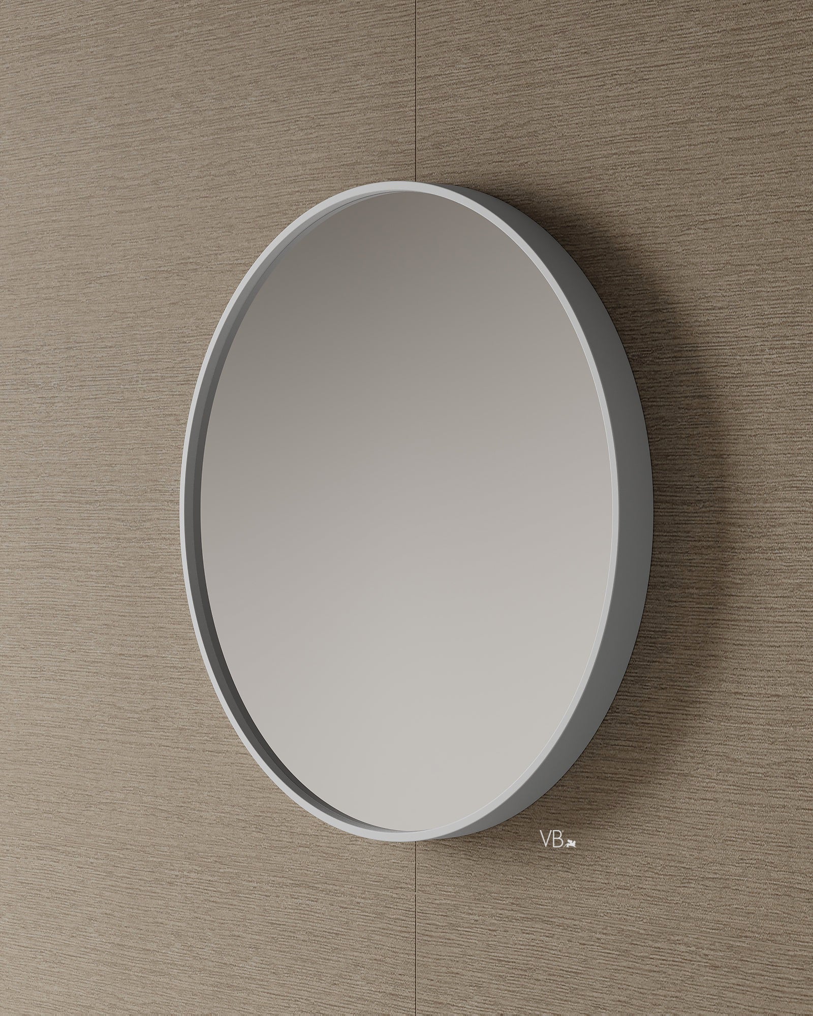 28" Solid Stone Mirror