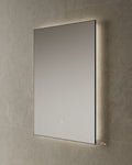 29" Black Framed LED Mirror