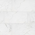 12x24 Marble-style polished porcelain tile on shower walls Mississauga project