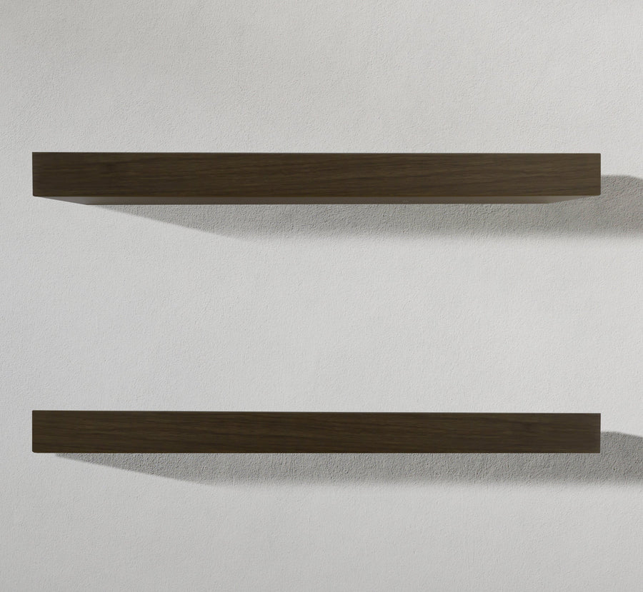 20" Set of Two Floating Shelves