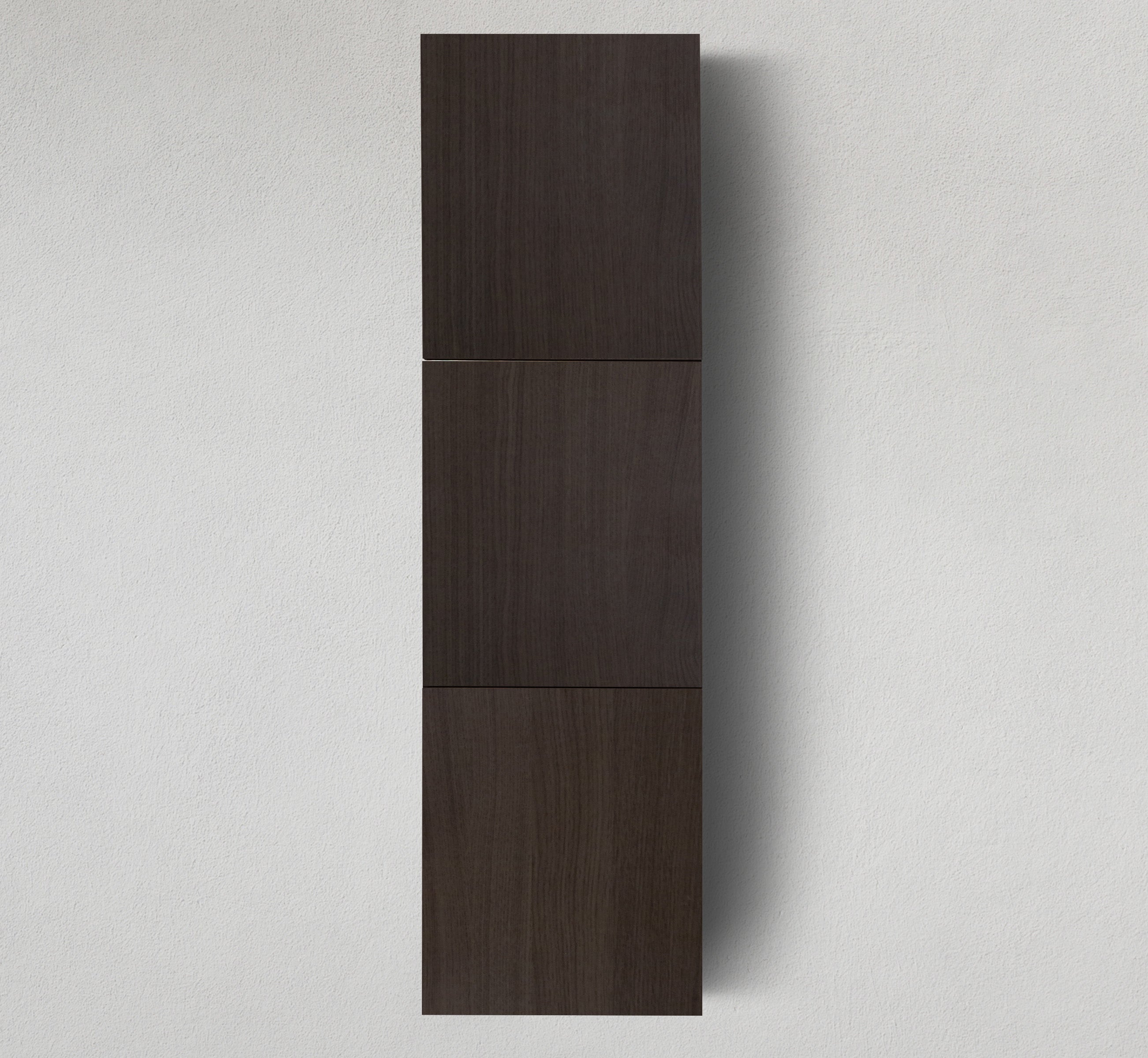 59" Three Door Floating Shelf Unit