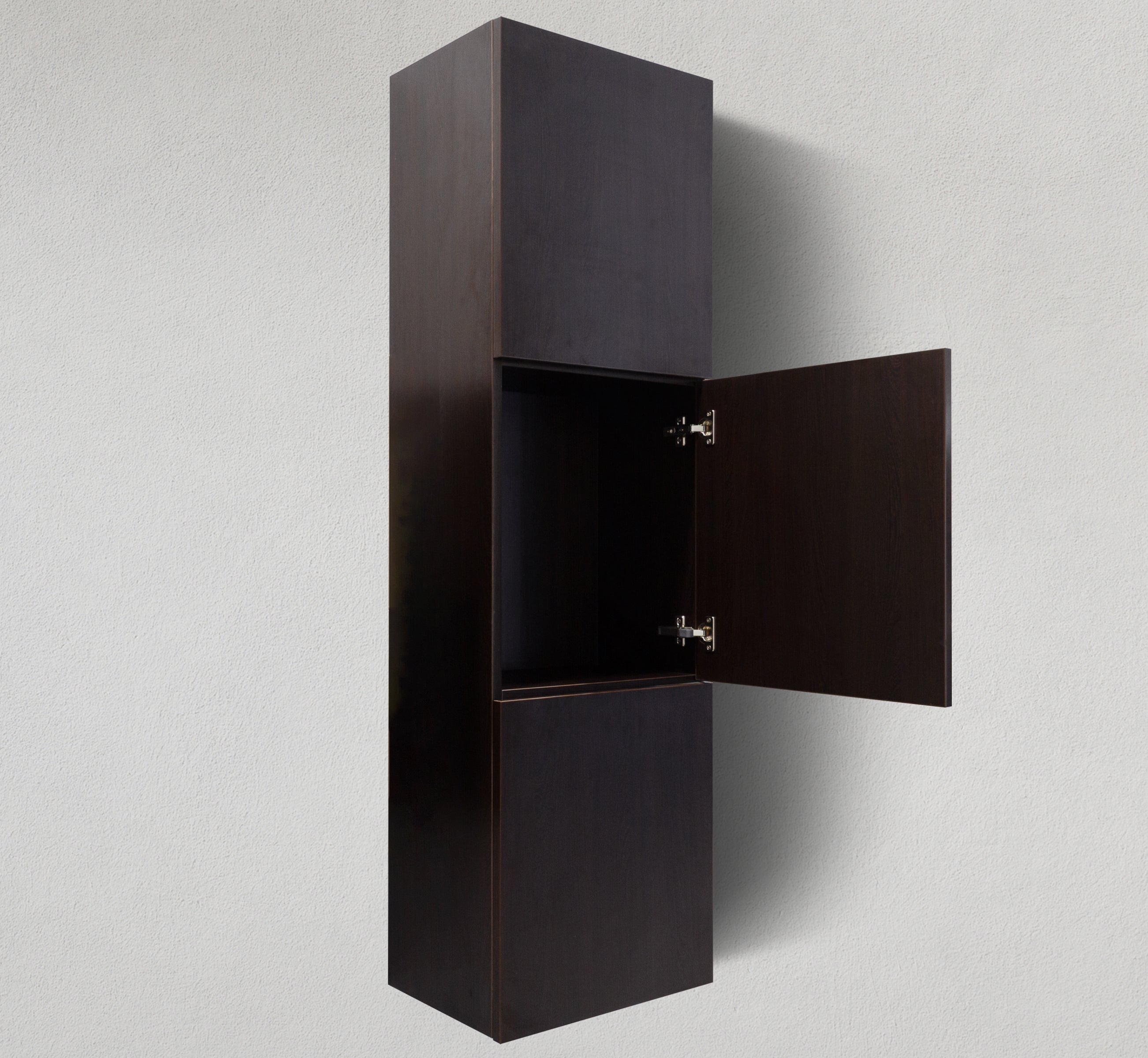 59" Three Door Floating Shelf Unit