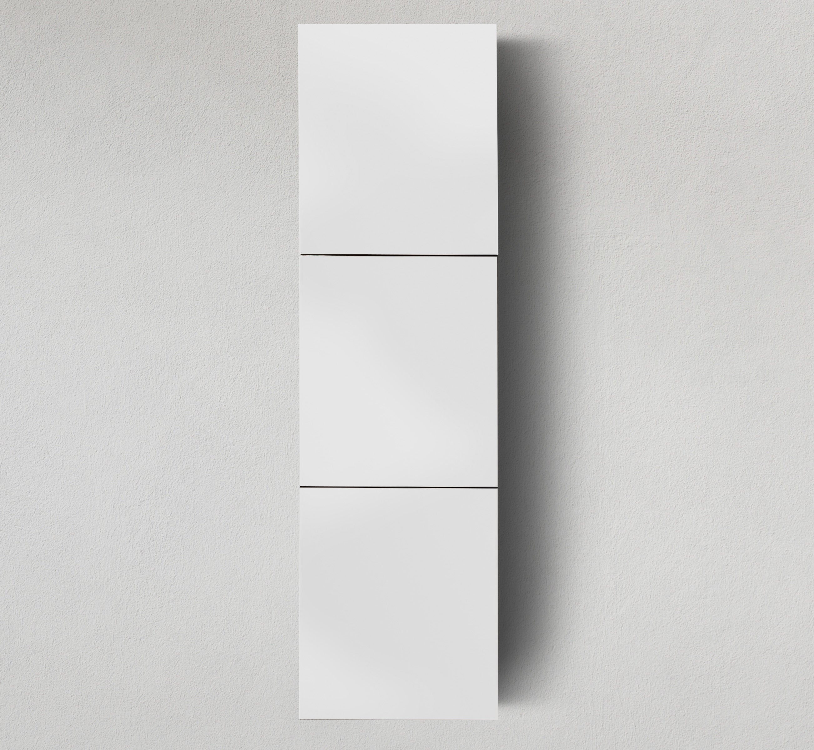 59" Three Door Floating Shelf Unit