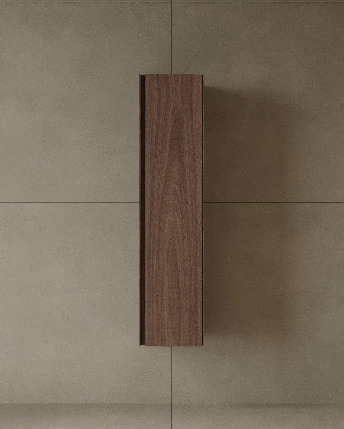 59" Two Door Melamine Cabinet