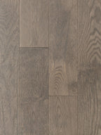 Ash Grey Oak Solid Hardwood Flooring plank with balanced grey-brown smooth finish – TF Renovations Mississauga