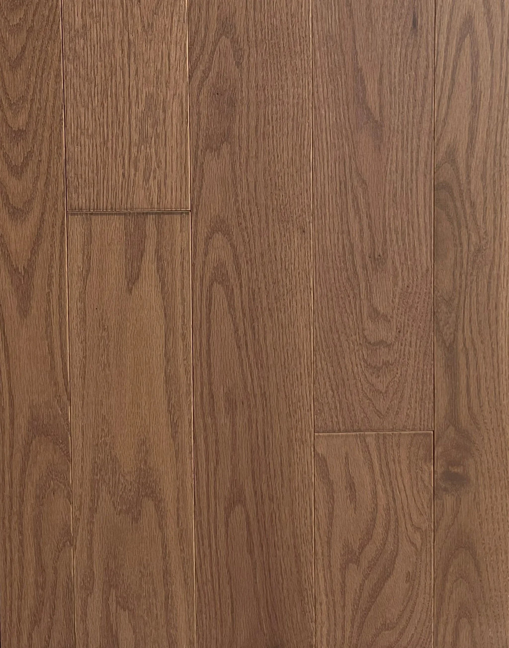 Classic Walnut Solid Hardwood Flooring plank with warm medium-brown smooth finish – TF Renovations Mississauga