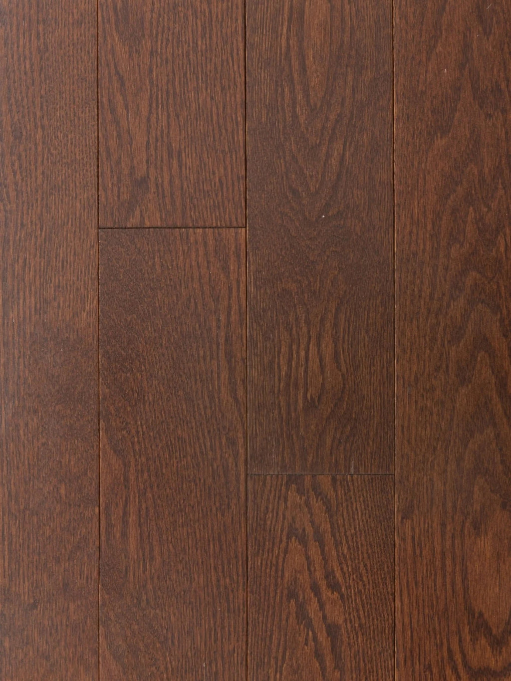 Dark Chestnut Solid Hardwood Flooring plank with rich deep brown smooth finish – TF Renovations Mississauga