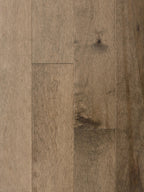 Driftwood Brown Solid Hardwood Flooring plank with earthy brown-grey smooth finish – TF Renovations Mississauga