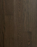Espresso Brown Solid Hardwood Flooring plank with rich dark smooth finish – TF Renovations Mississauga