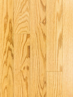 Natural Honey Oak Solid Hardwood Flooring plank with light honey-gold smooth finish – TF Renovations Mississauga