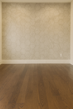 Natural Mocha Oak 3/4″ solid hardwood flooring in Milton modern bedroom renovation